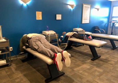 Heat therapy at Reid Family Wellness